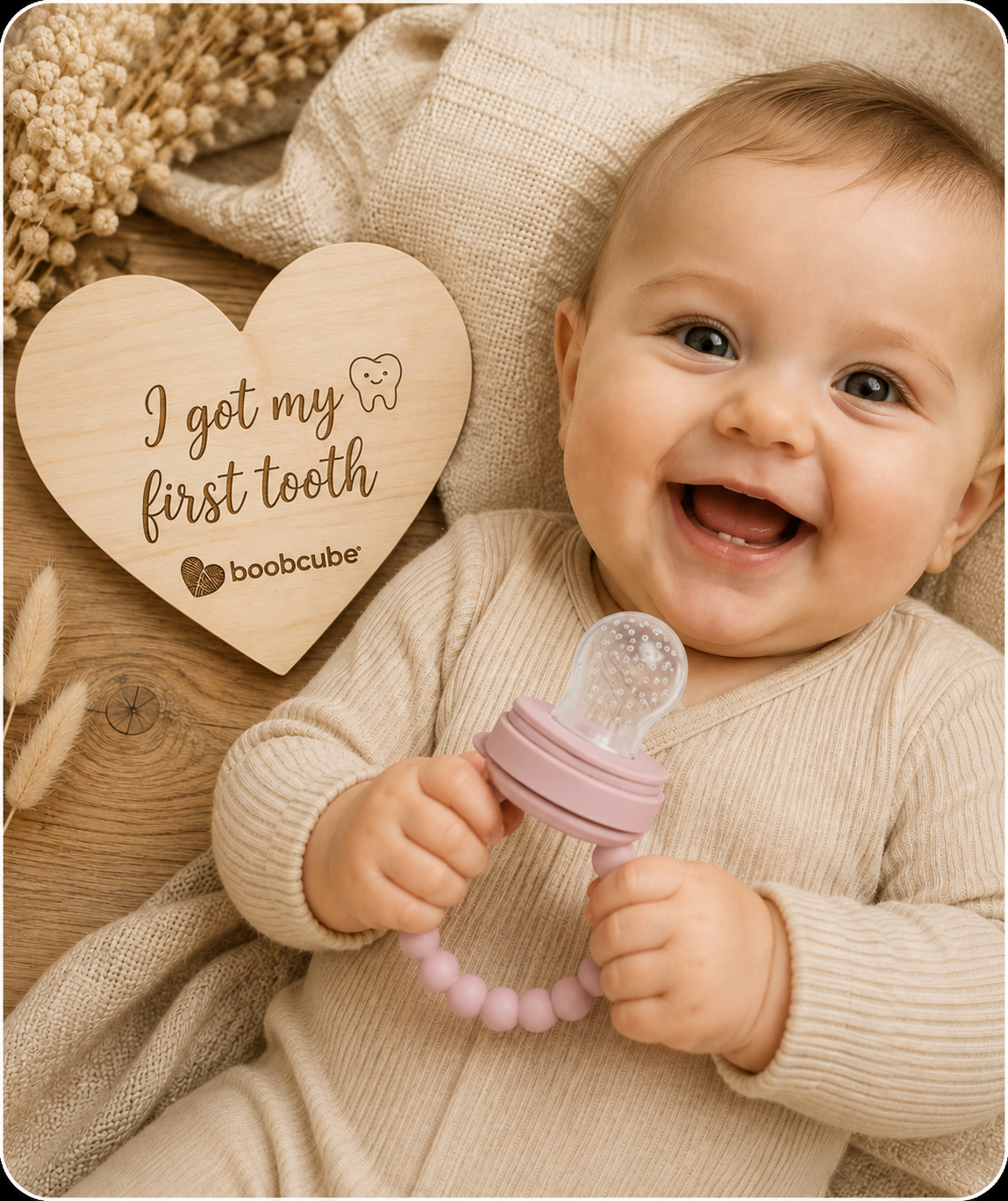 Baby’s First Tooth Milestone Plaque